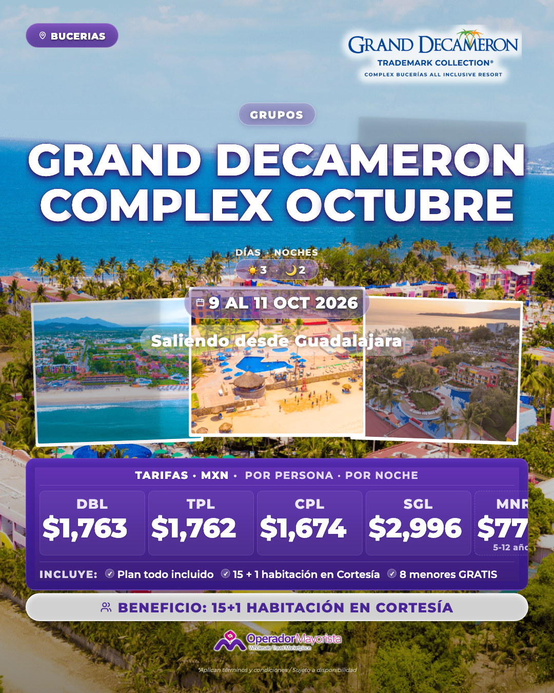 Grand Decameron Complex Octubre