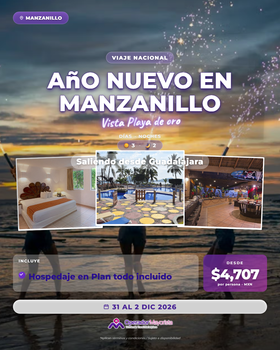 Año Nuevo en Manzanillo